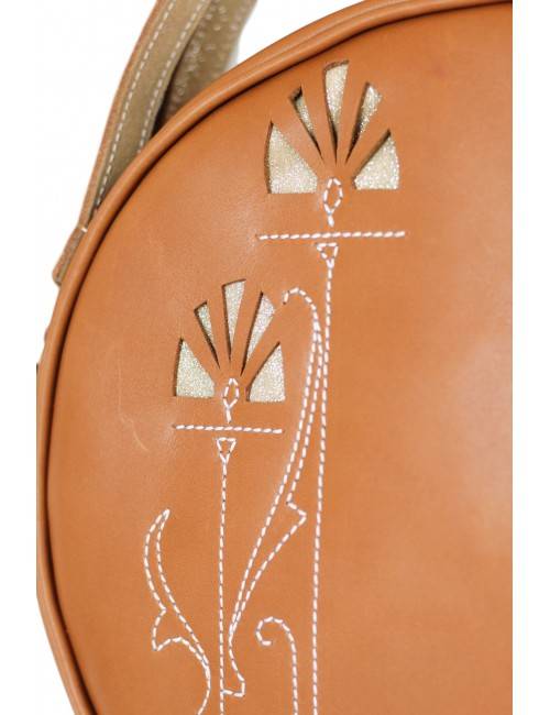 Sac rond « Le Divine » Camel